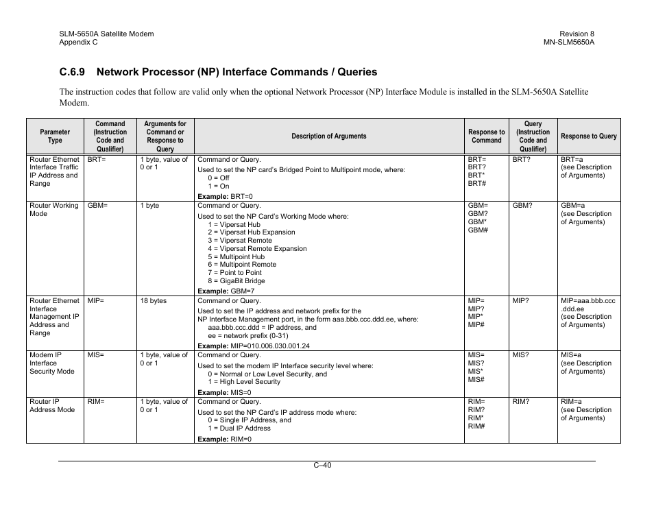 Comtech EF Data SLM-5650A User Manual | Page 392 / 420