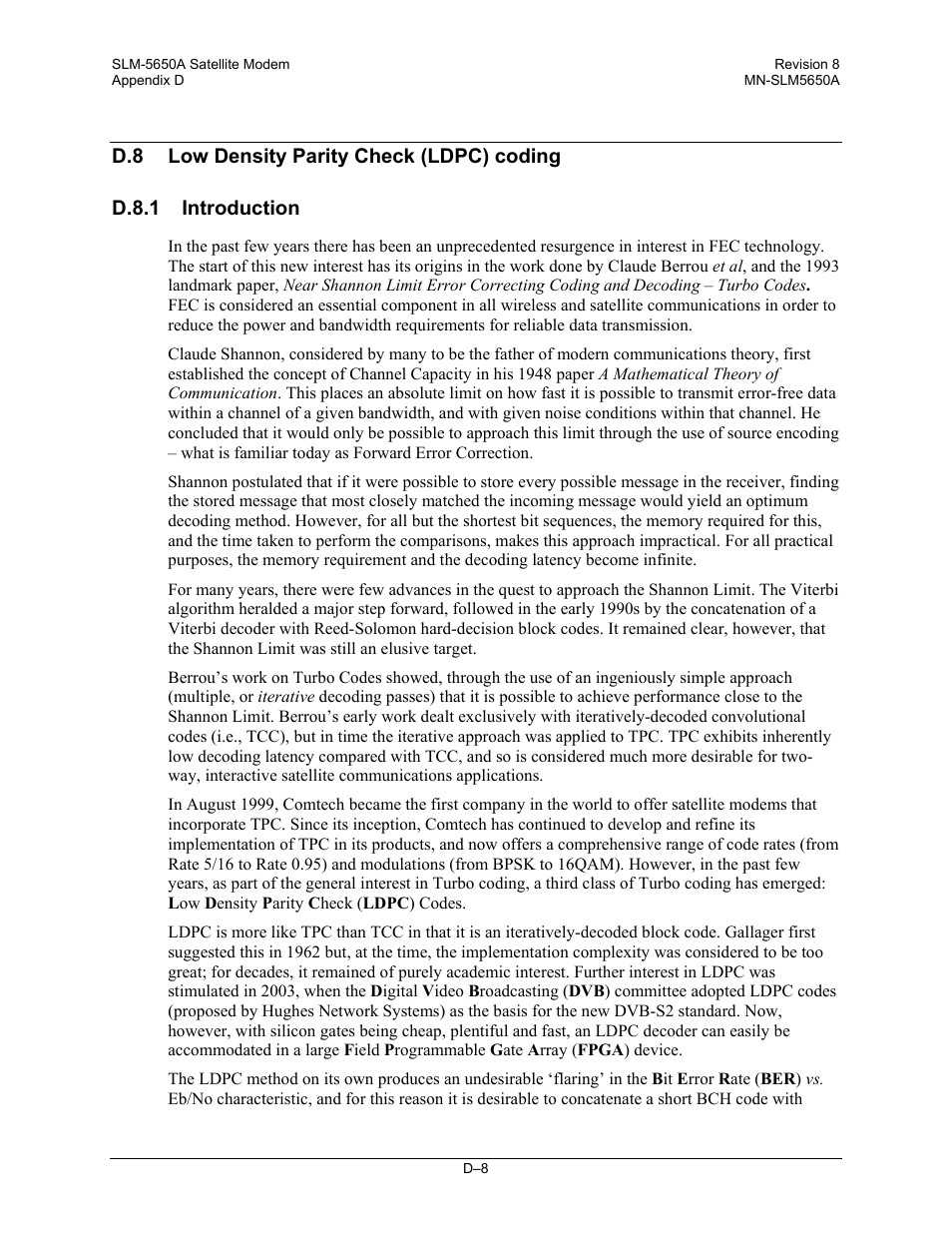 Comtech EF Data SLM-5650A User Manual | Page 402 / 420