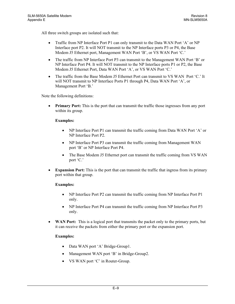 Comtech EF Data SLM-5650A User Manual | Page 413 / 420