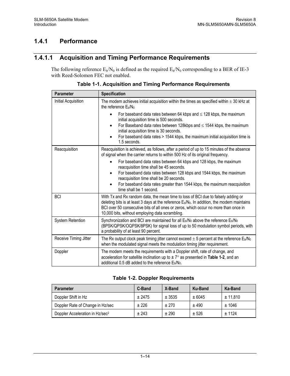 Comtech EF Data SLM-5650A User Manual | Page 42 / 420