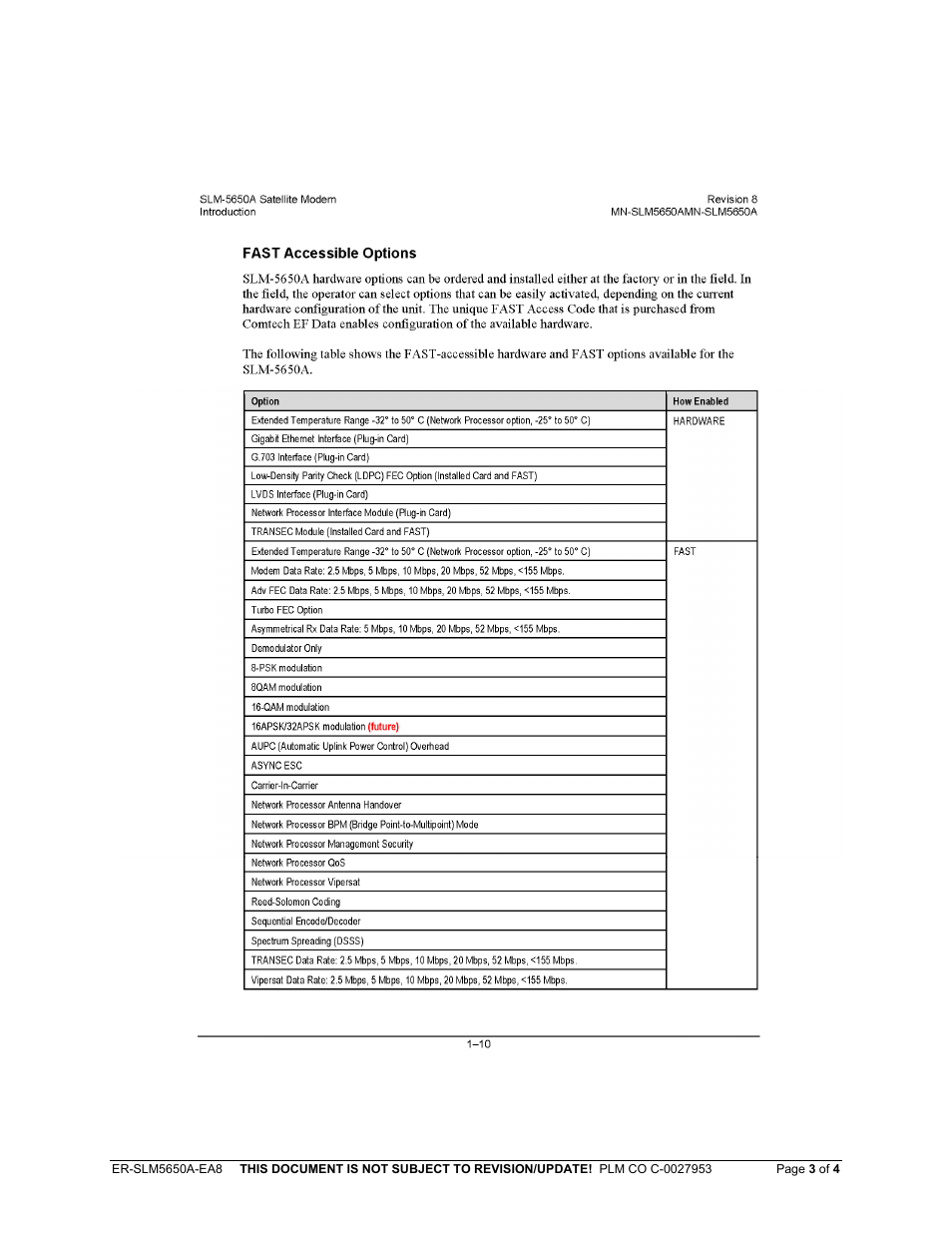 Comtech EF Data SLM-5650A User Manual | Page 5 / 420