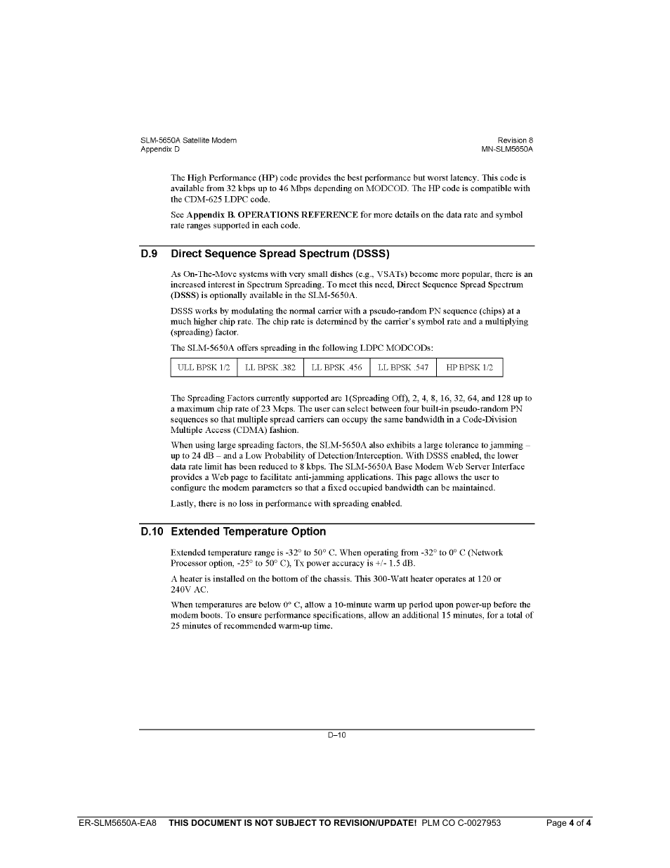 Comtech EF Data SLM-5650A User Manual | Page 6 / 420