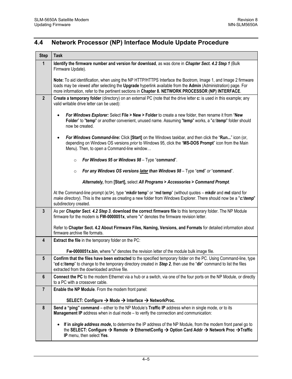 Comtech EF Data SLM-5650A User Manual | Page 73 / 420