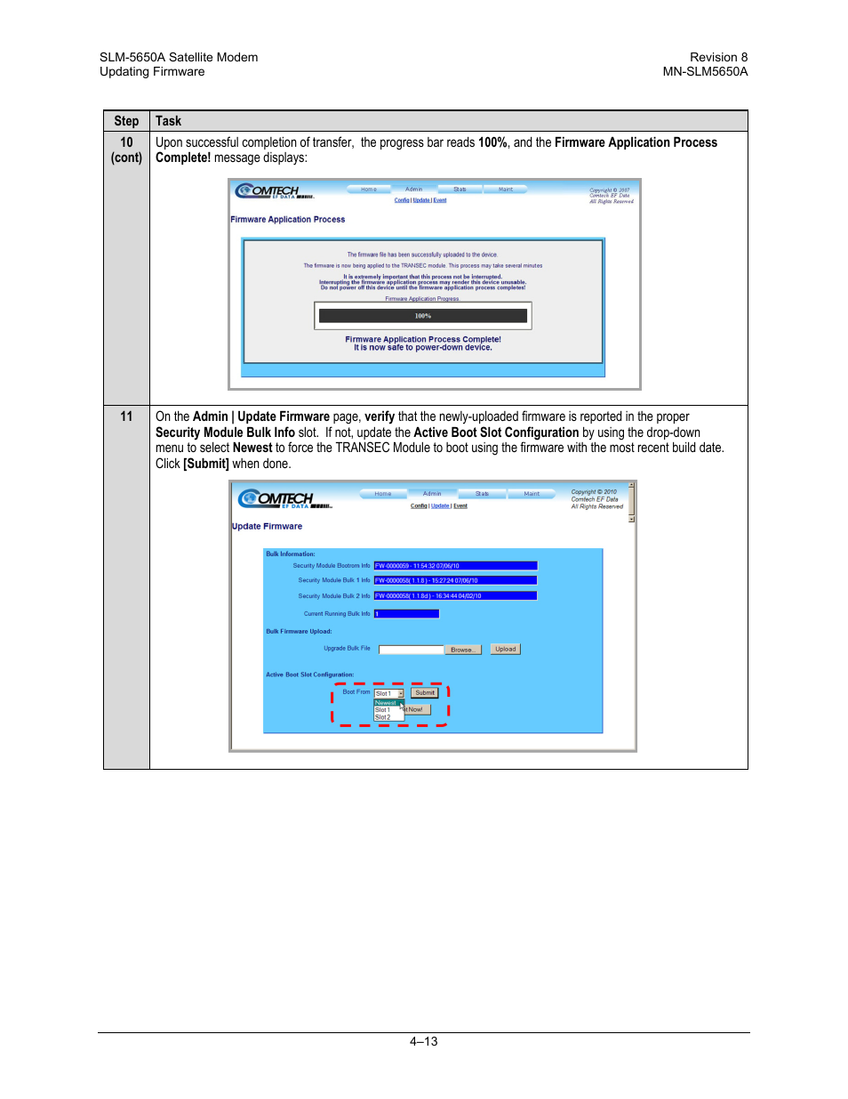 Comtech EF Data SLM-5650A User Manual | Page 81 / 420