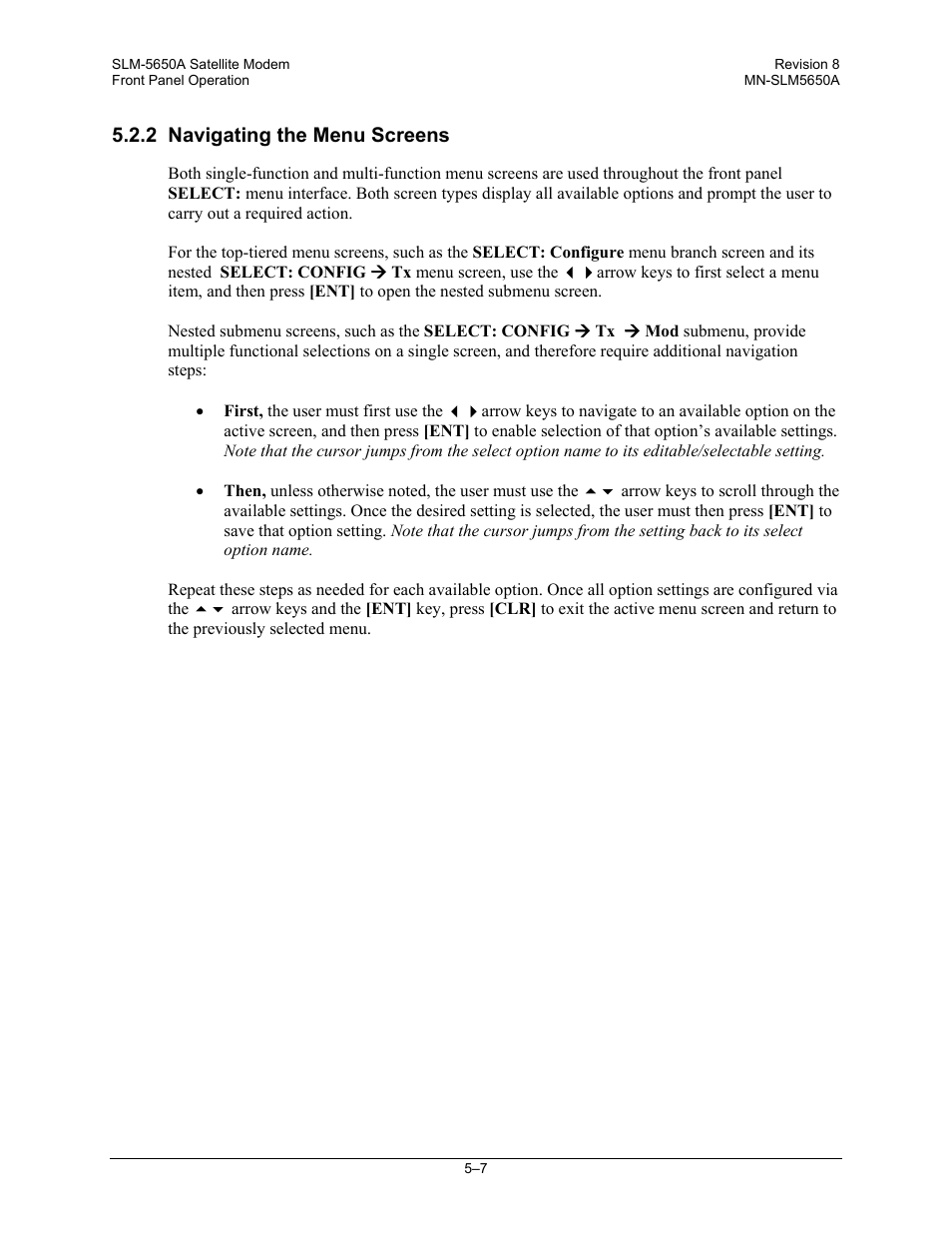 Comtech EF Data SLM-5650A User Manual | Page 89 / 420