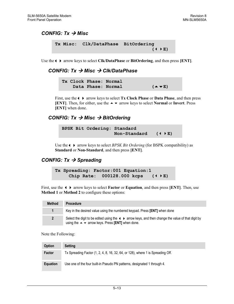 Comtech EF Data SLM-5650A User Manual | Page 95 / 420