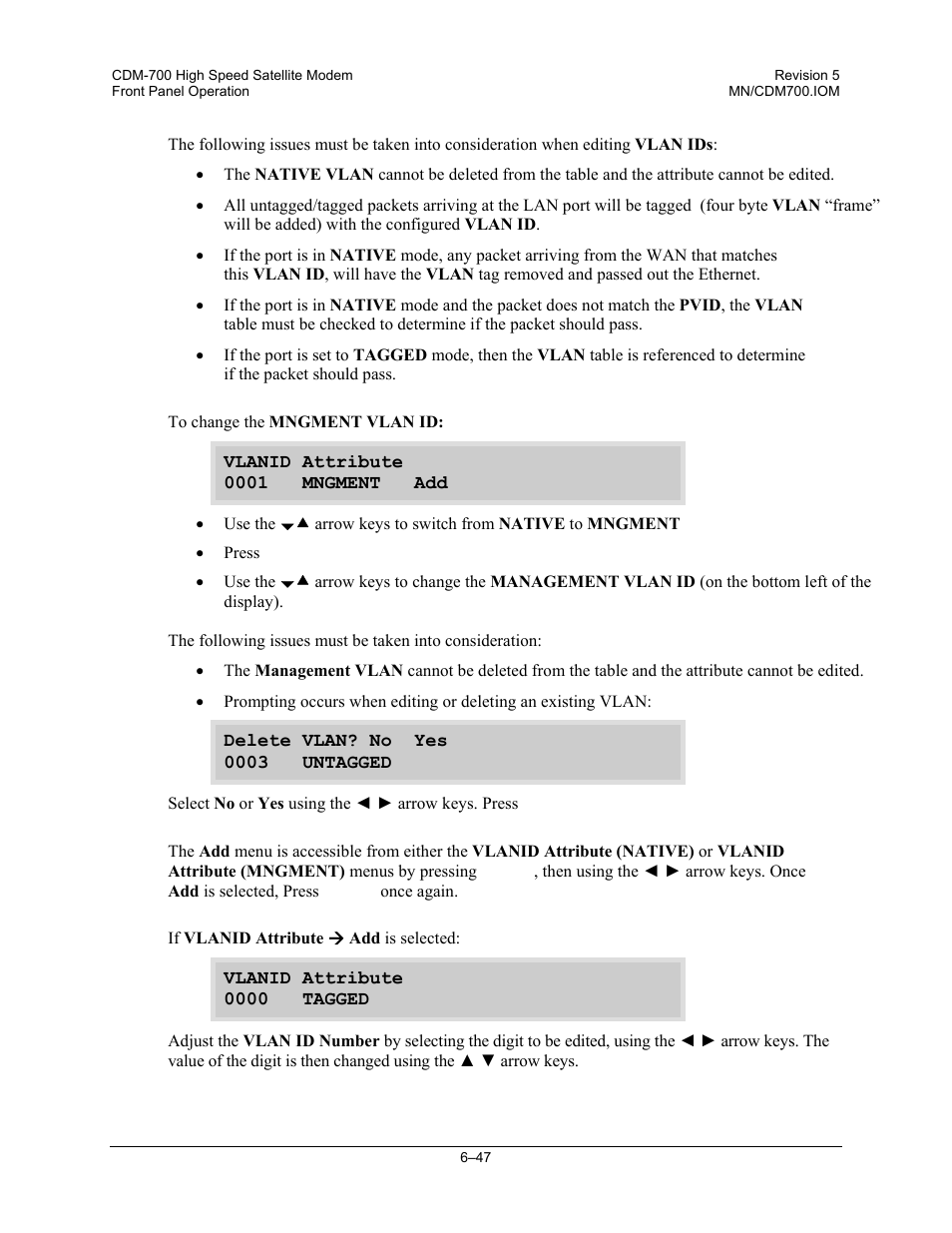 Comtech EF Data CDM-700 User Manual | Page 101 / 256