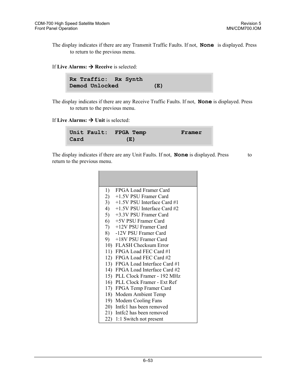 Comtech EF Data CDM-700 User Manual | Page 107 / 256