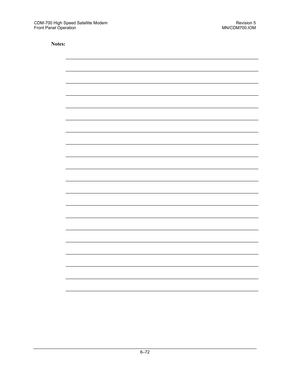 Comtech EF Data CDM-700 User Manual | Page 126 / 256