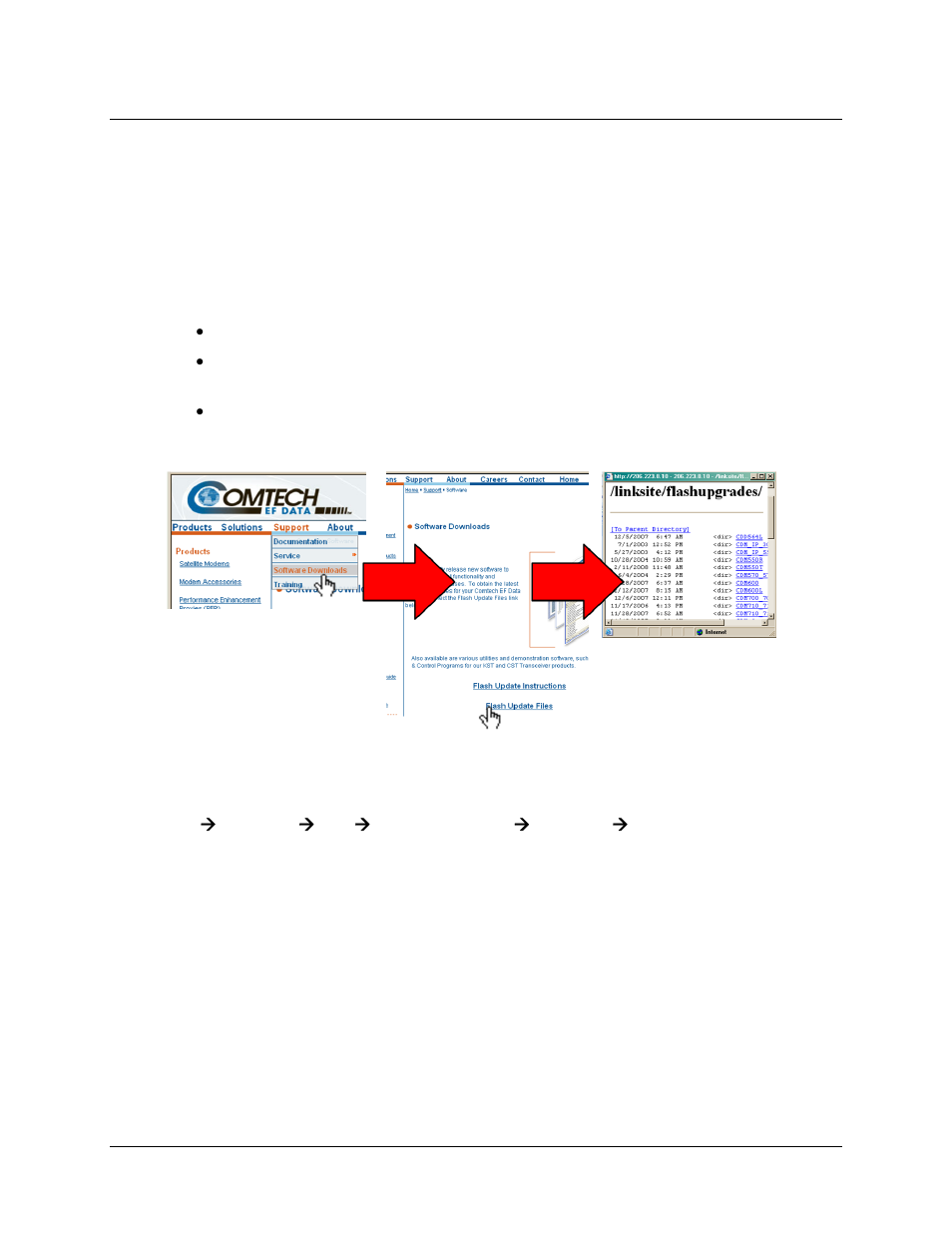 E.5 gbei software upload procedure | Comtech EF Data CDM-700 User Manual | Page 246 / 256