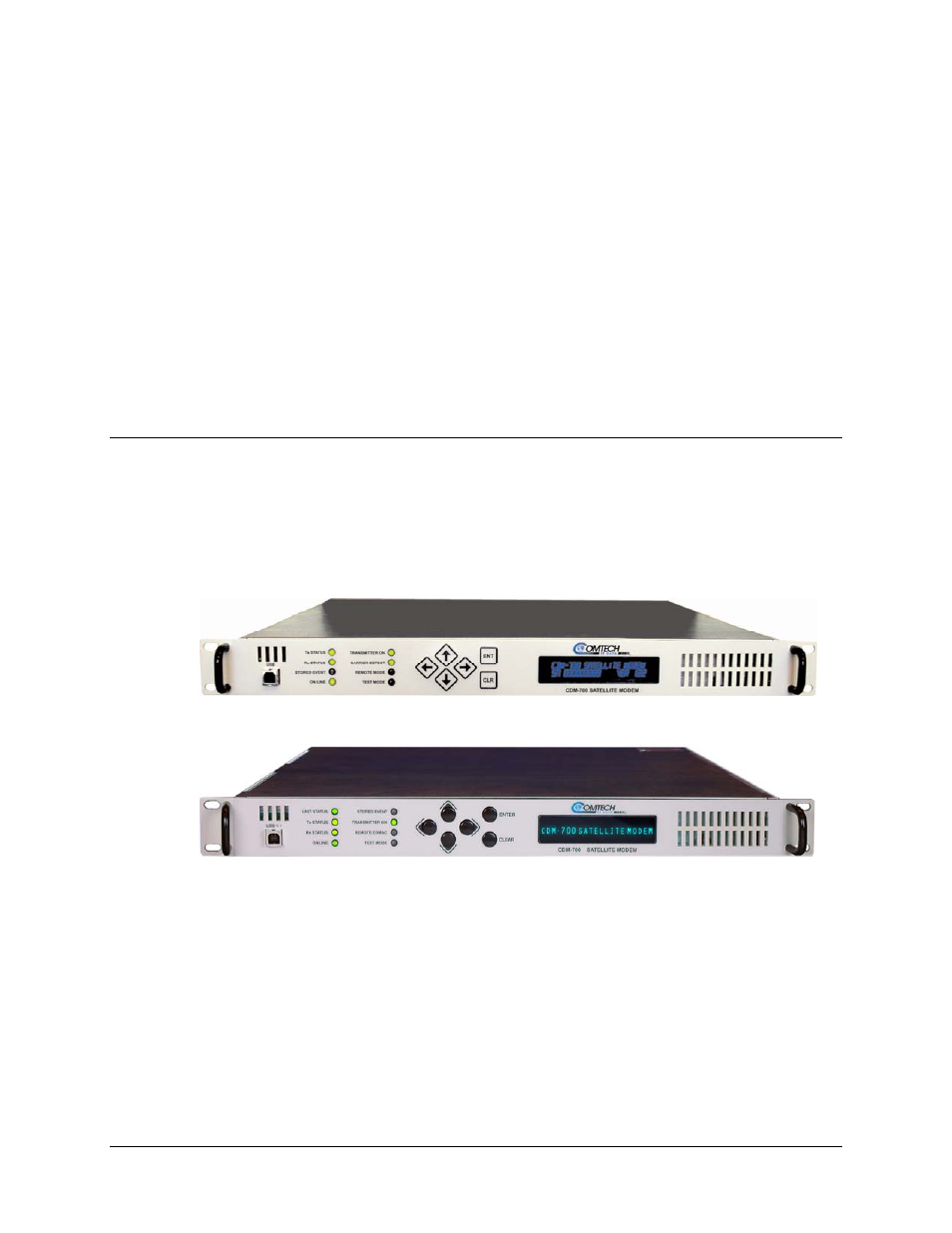 Chp04 physical description, Chapter 4. physical description | Comtech EF Data CDM-700 User Manual | Page 41 / 256