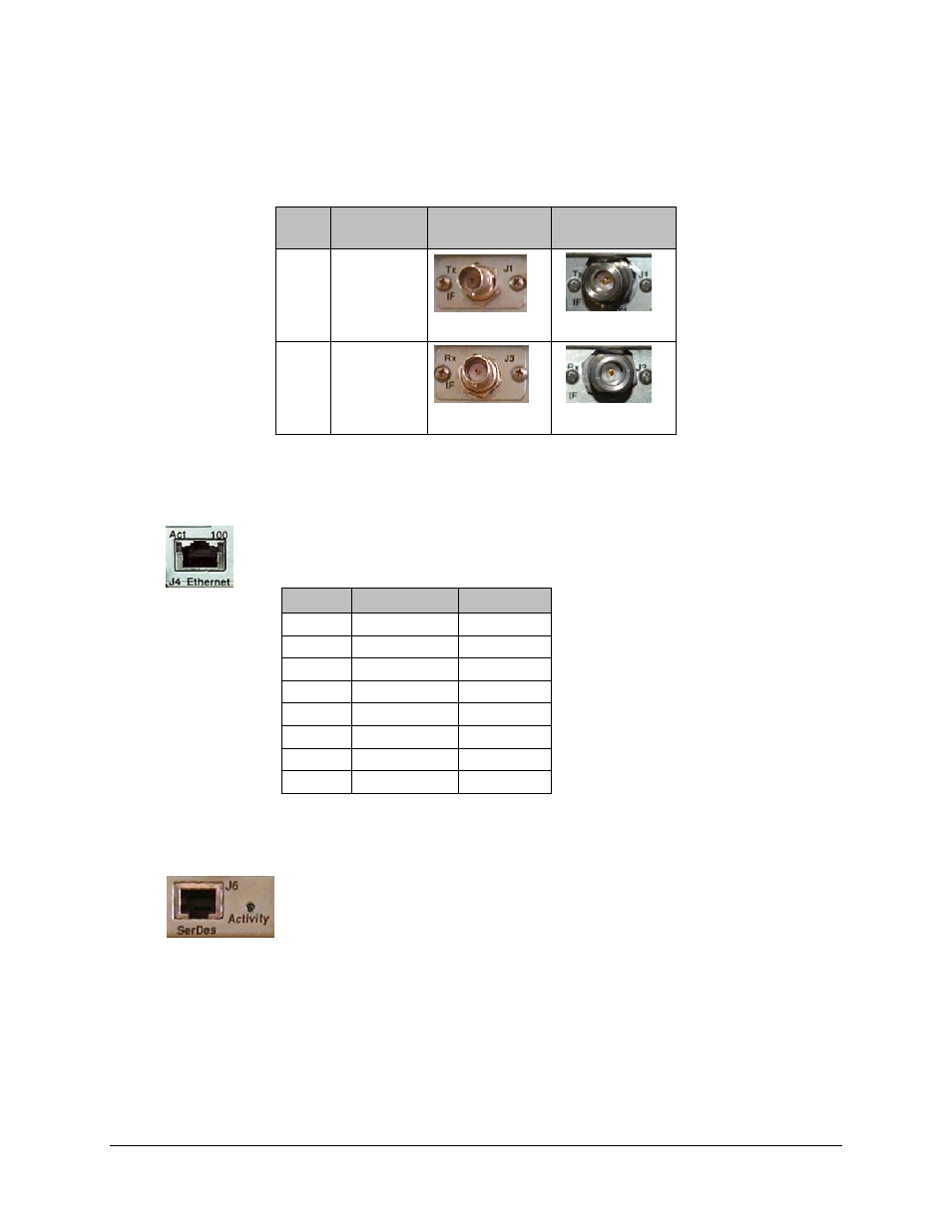 1 tx / rx connector pinout – j1 / j3 | Comtech EF Data CDM-700 User Manual | Page 49 / 256