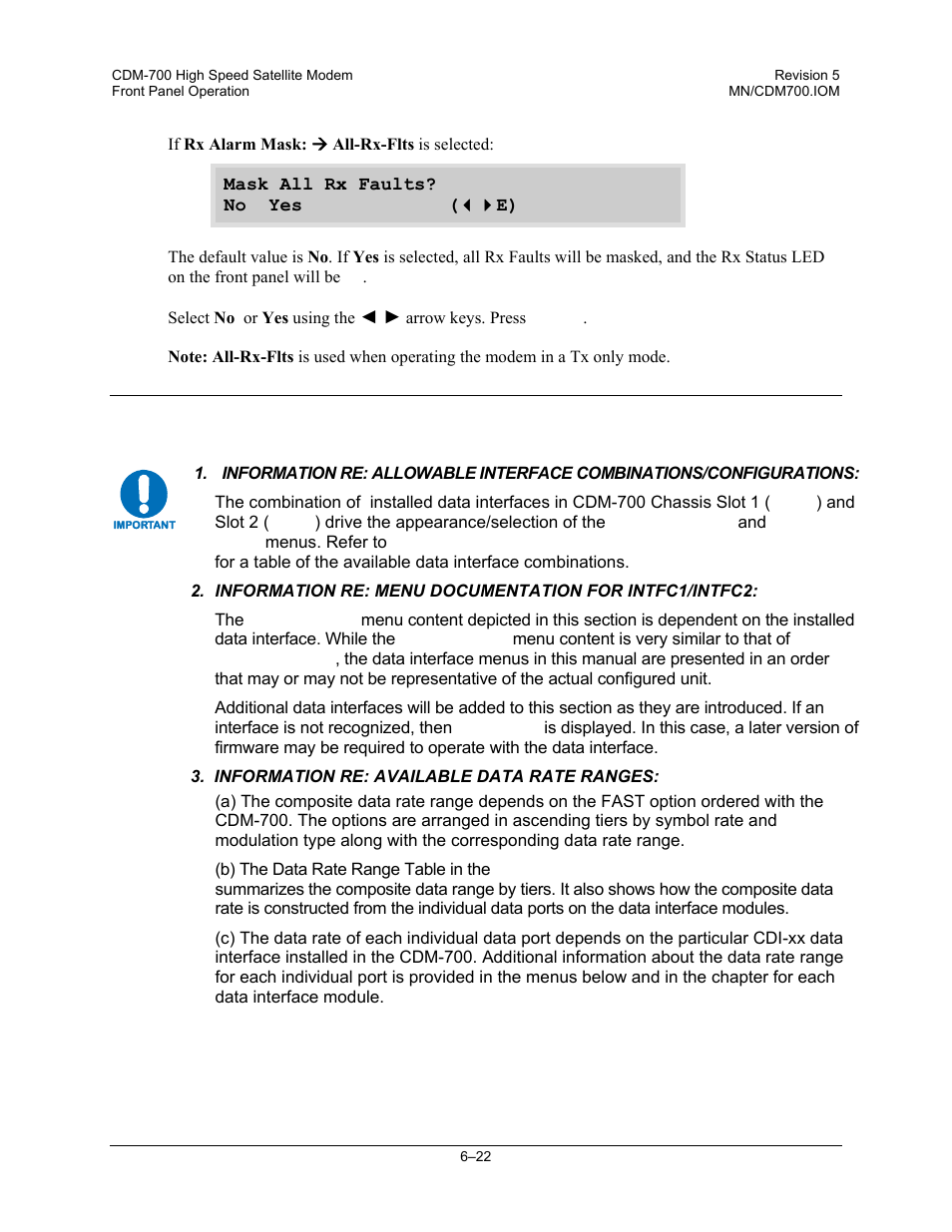 4 (config): intfc1 | Comtech EF Data CDM-700 User Manual | Page 76 / 256