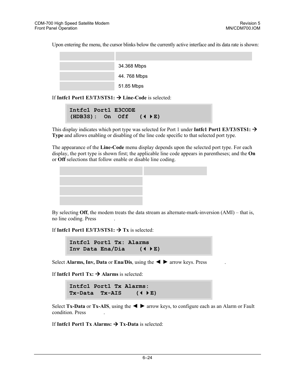 Comtech EF Data CDM-700 User Manual | Page 78 / 256