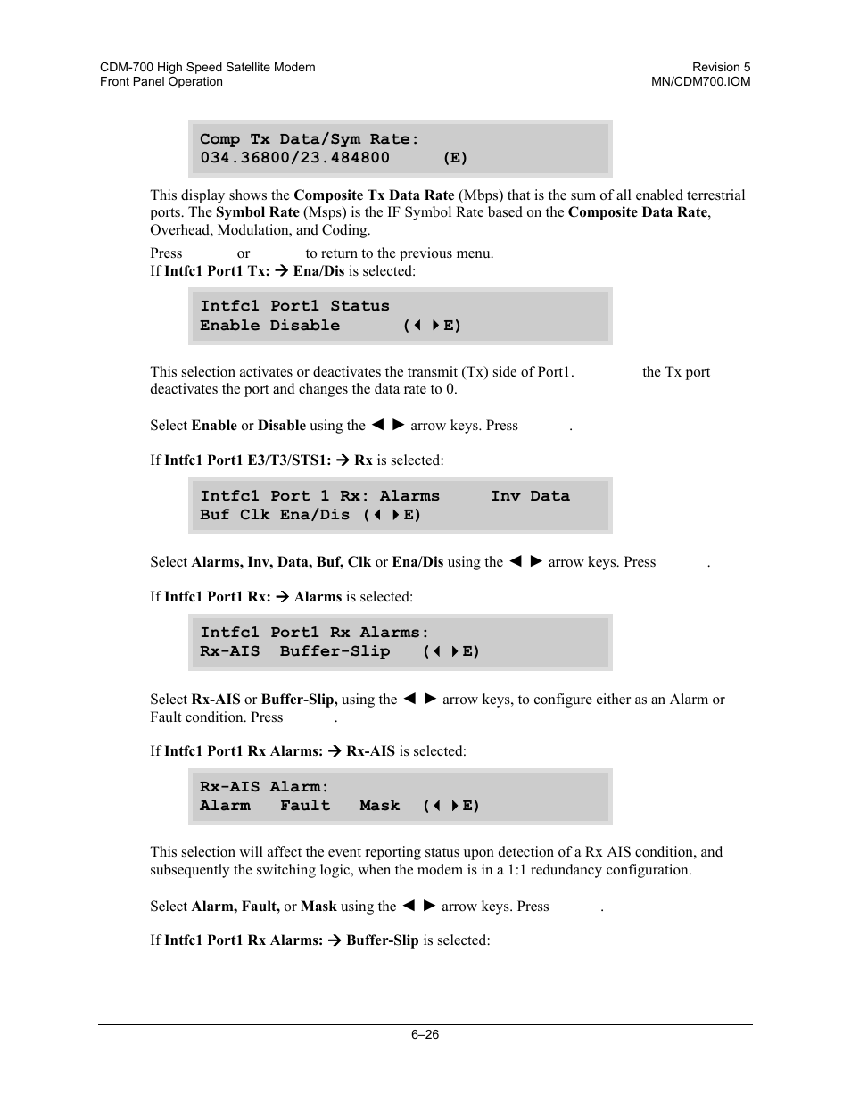 Comtech EF Data CDM-700 User Manual | Page 80 / 256