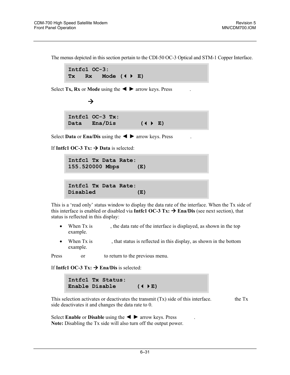 Comtech EF Data CDM-700 User Manual | Page 85 / 256