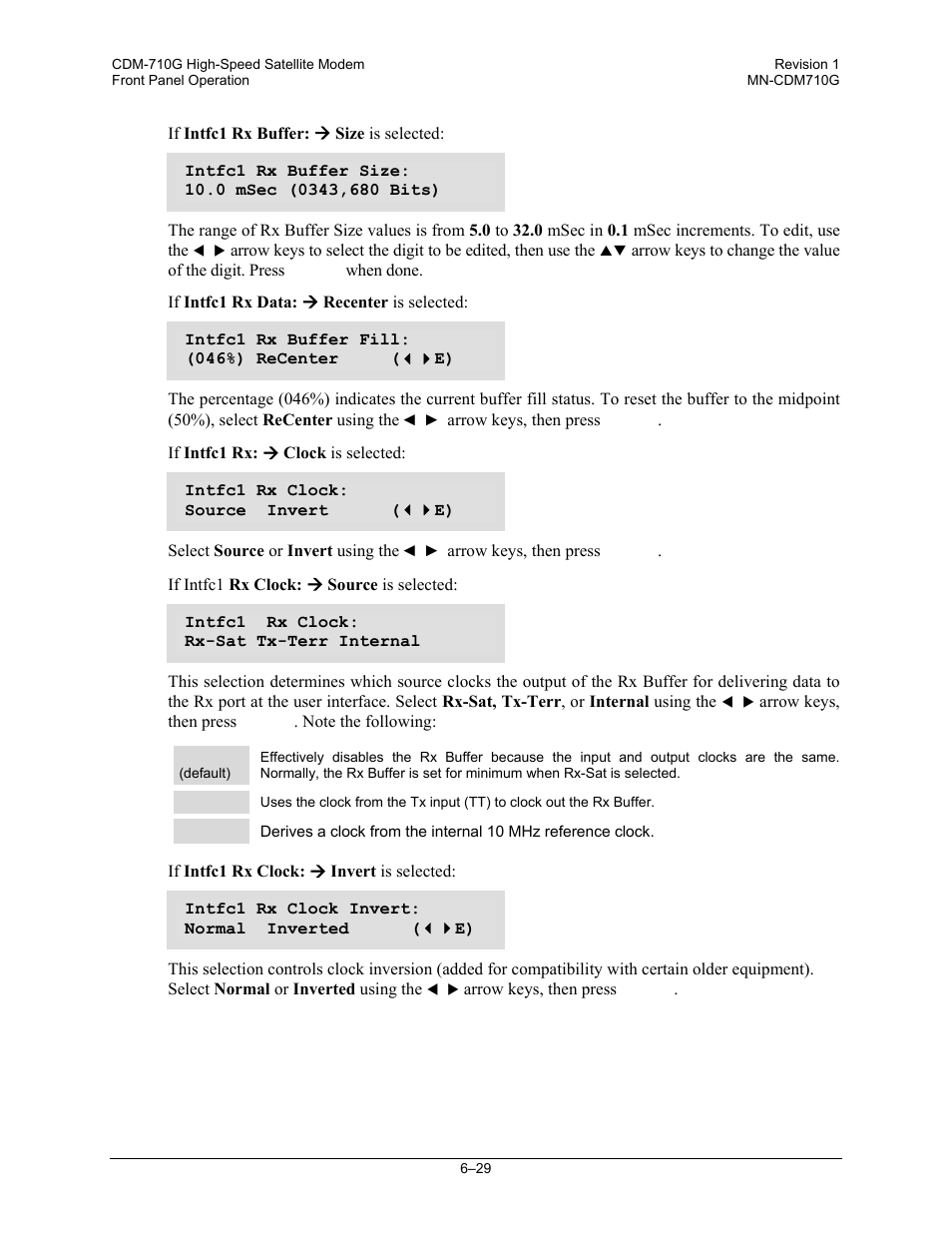 Comtech EF Data CDM-710G User Manual | Page 105 / 246