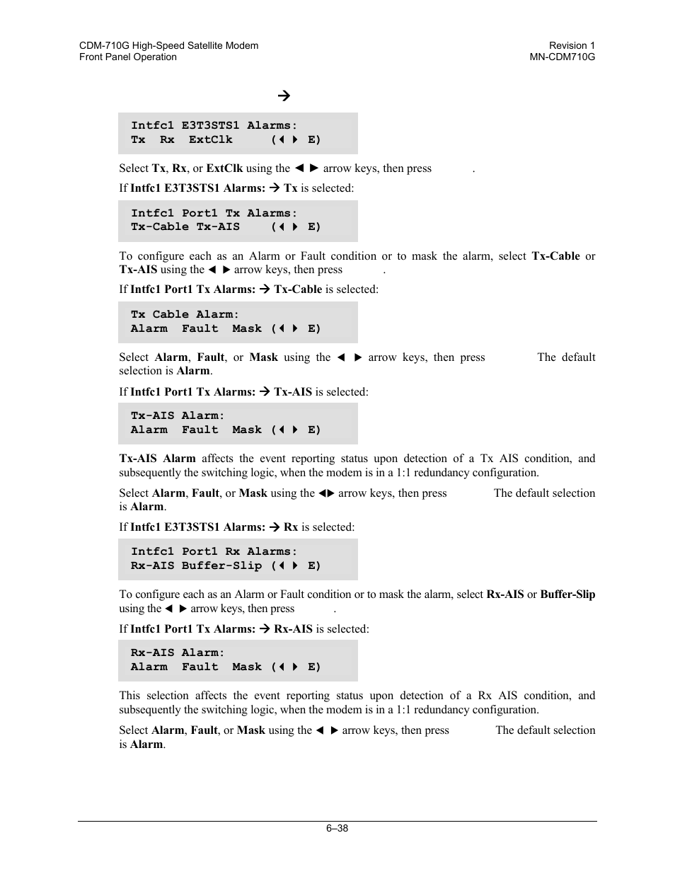 Comtech EF Data CDM-710G User Manual | Page 114 / 246