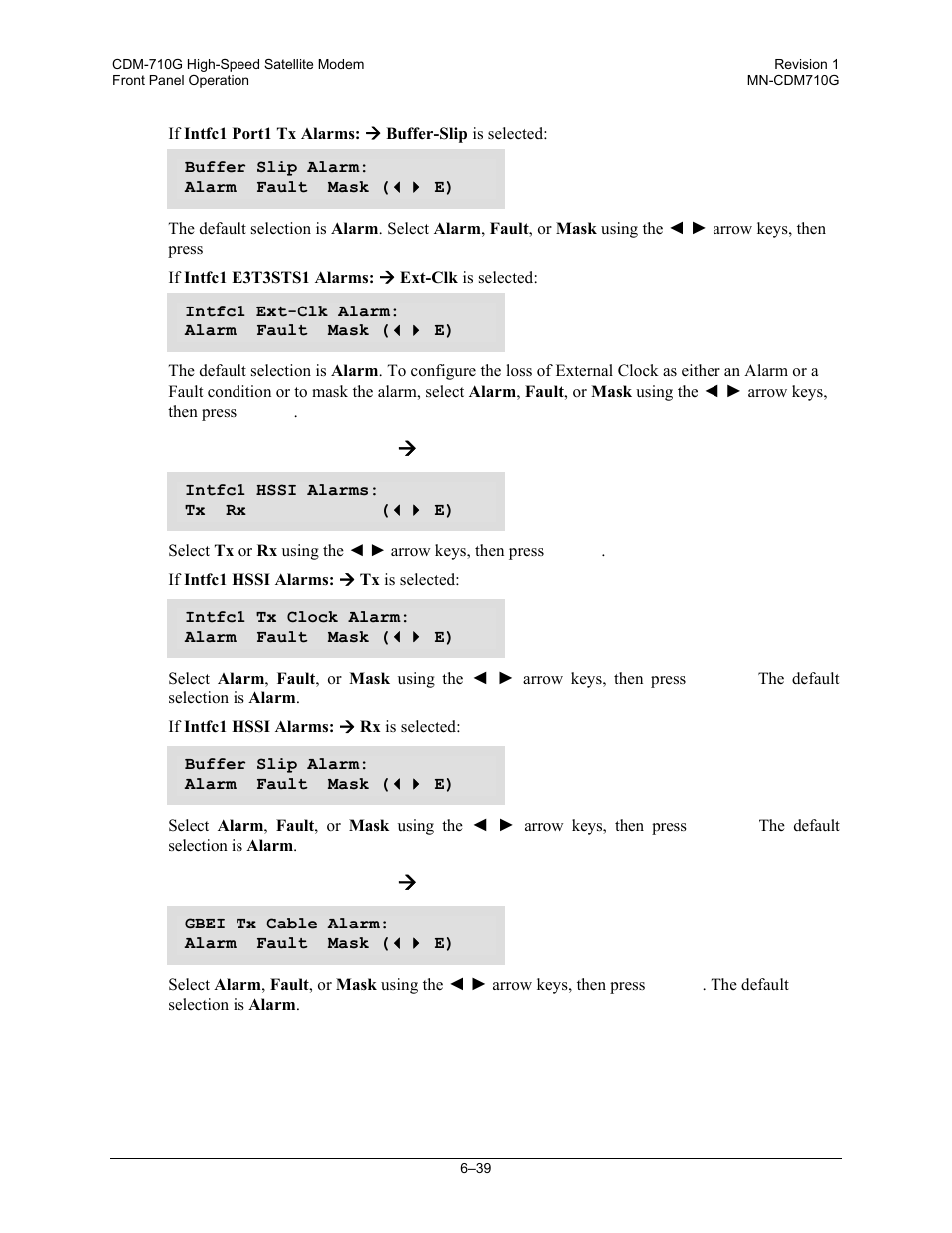 Comtech EF Data CDM-710G User Manual | Page 115 / 246