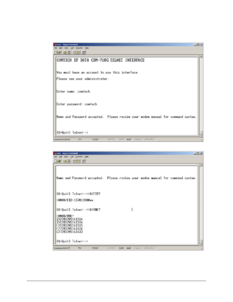 Comtech EF Data CDM-710G User Manual | Page 153 / 246