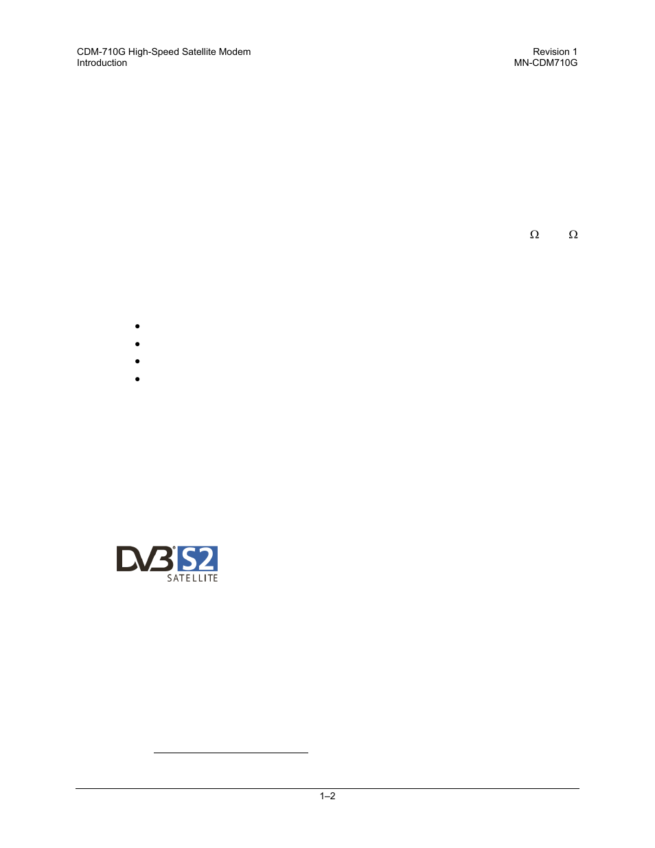 1 standard and optional features, 2 applications | Comtech EF Data CDM-710G User Manual | Page 28 / 246