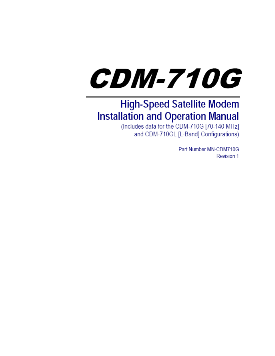 Errata a, Comtech ef data documentation update | Comtech EF Data CDM-710G User Manual | Page 3 / 246