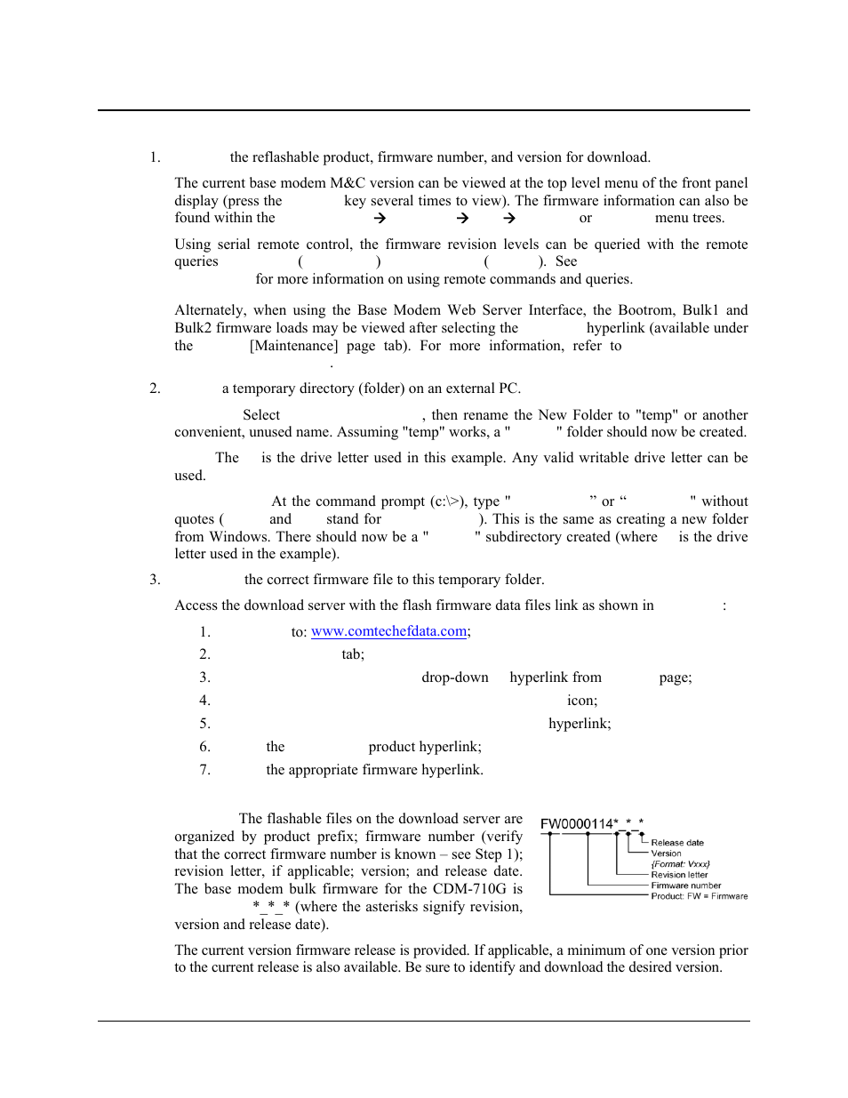 2 base modem ethernet ftp upload procedure | Comtech EF Data CDM-710G User Manual | Page 74 / 246