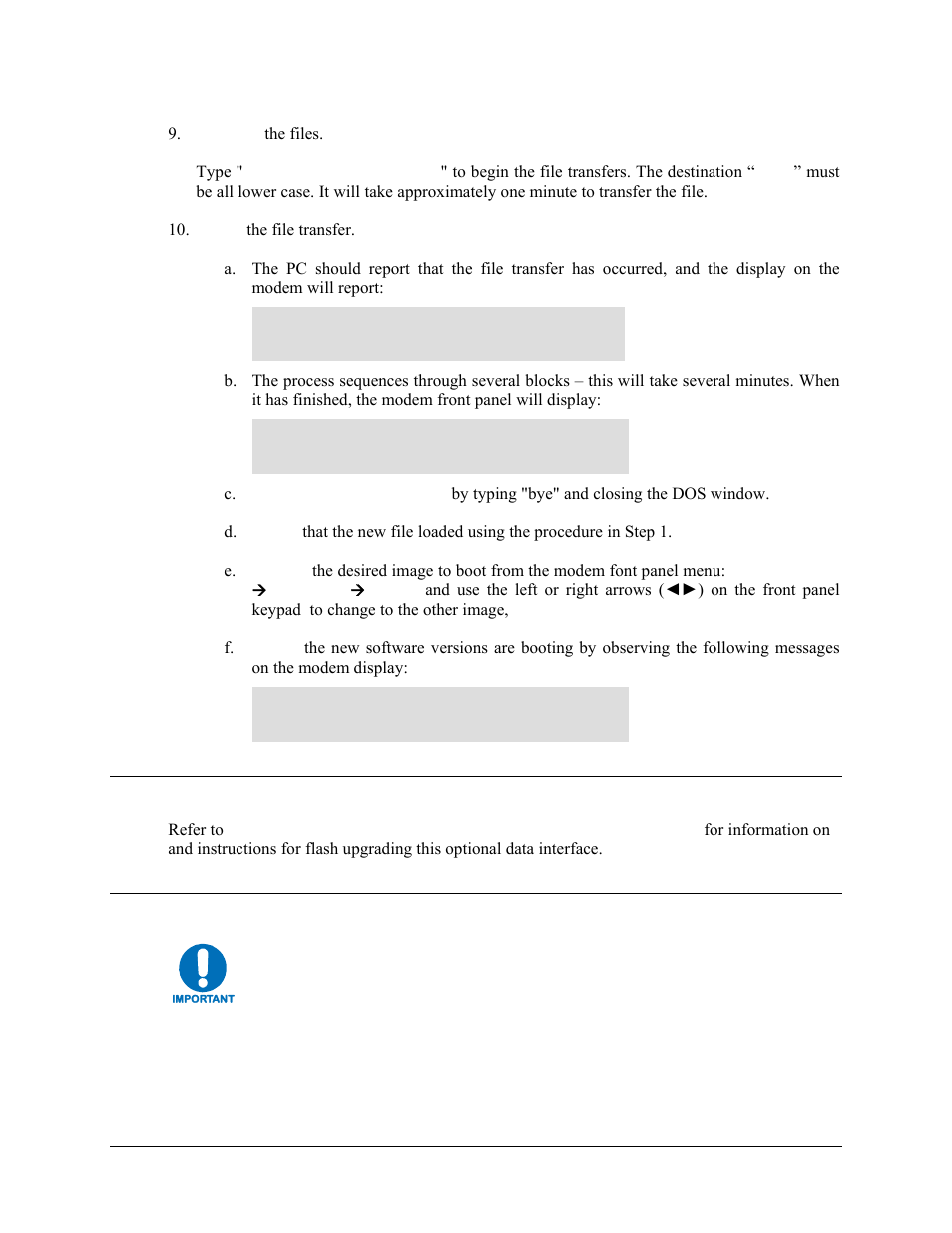 4 usb procedure | Comtech EF Data CDM-710G User Manual | Page 76 / 246