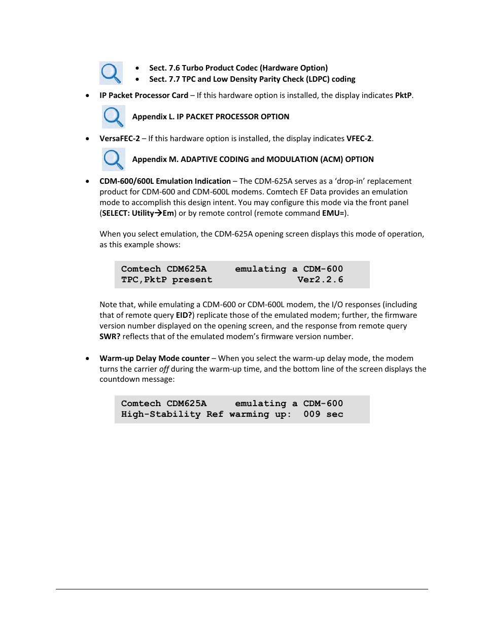 Comtech EF Data CDM-625A User Manual | Page 131 / 756