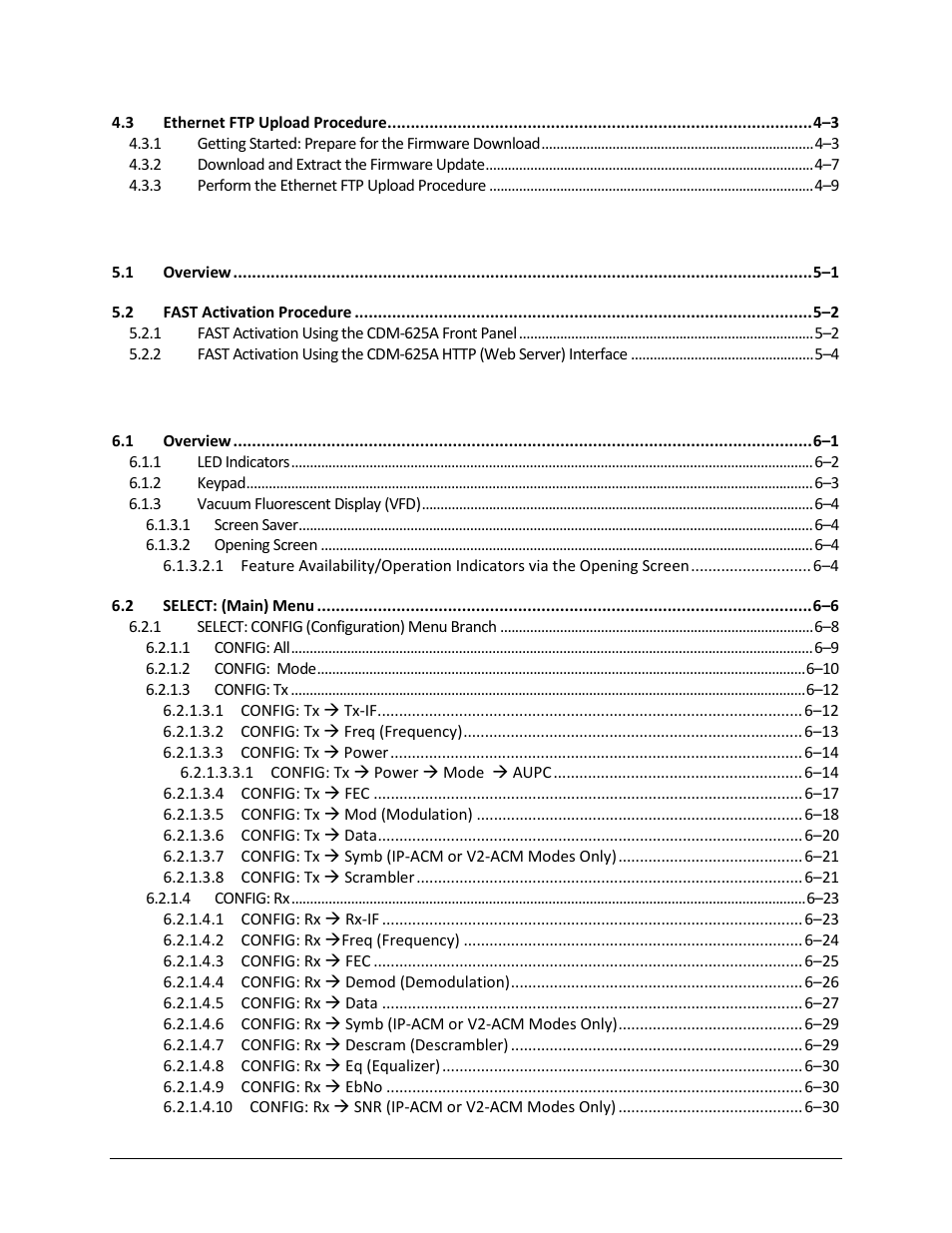 Comtech EF Data CDM-625A User Manual | Page 14 / 756