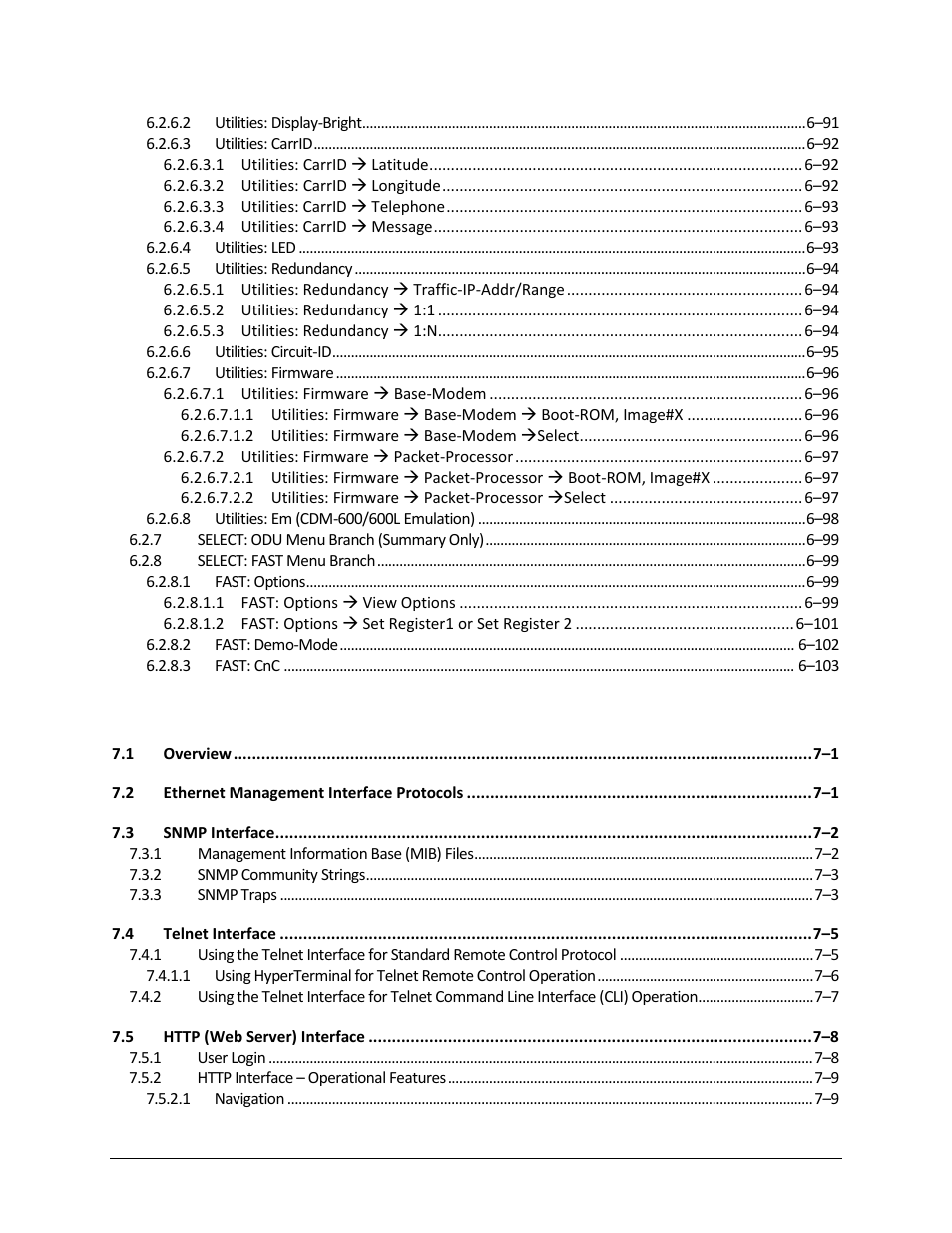 Comtech EF Data CDM-625A User Manual | Page 17 / 756