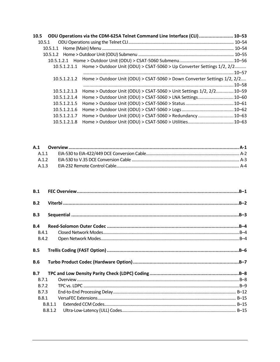 Comtech EF Data CDM-625A User Manual | Page 24 / 756