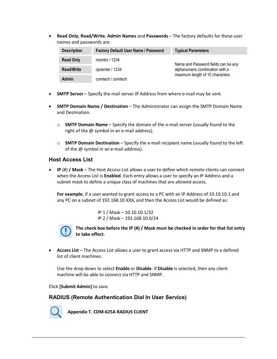 Comtech EF Data CDM-625A User Manual | Page 245 / 756