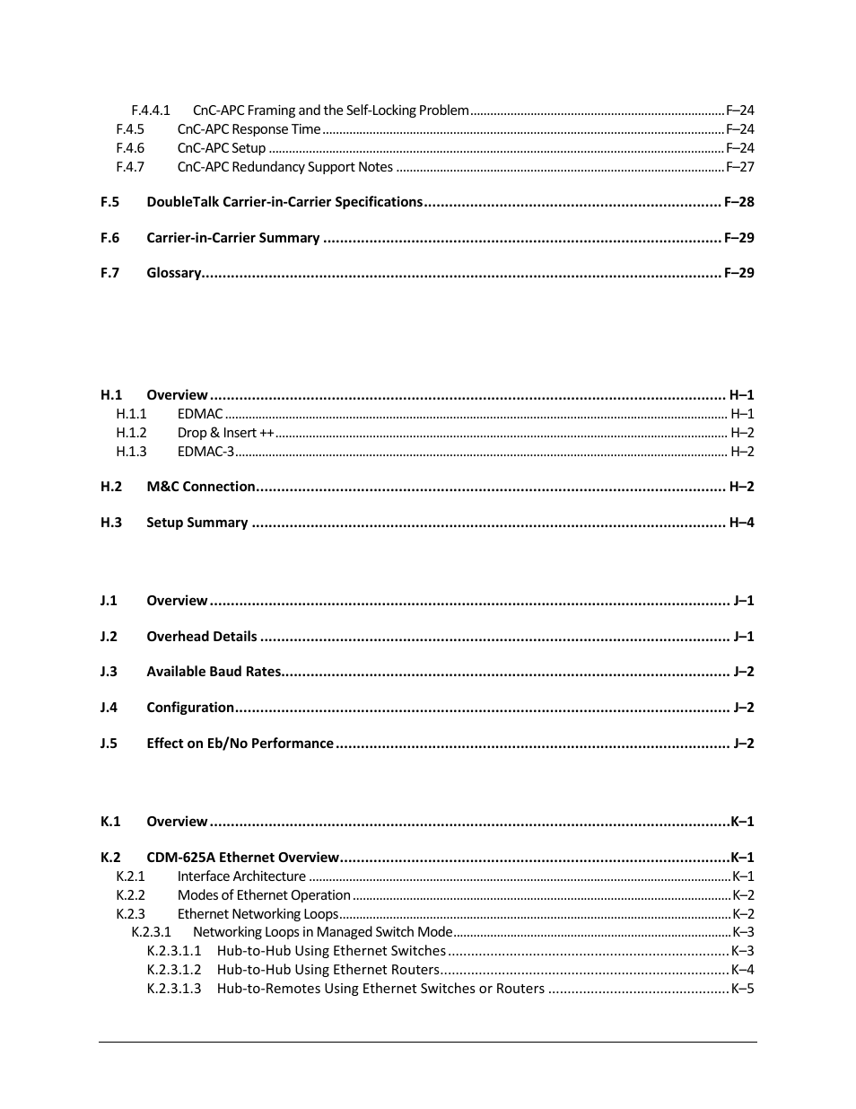 Comtech EF Data CDM-625A User Manual | Page 27 / 756