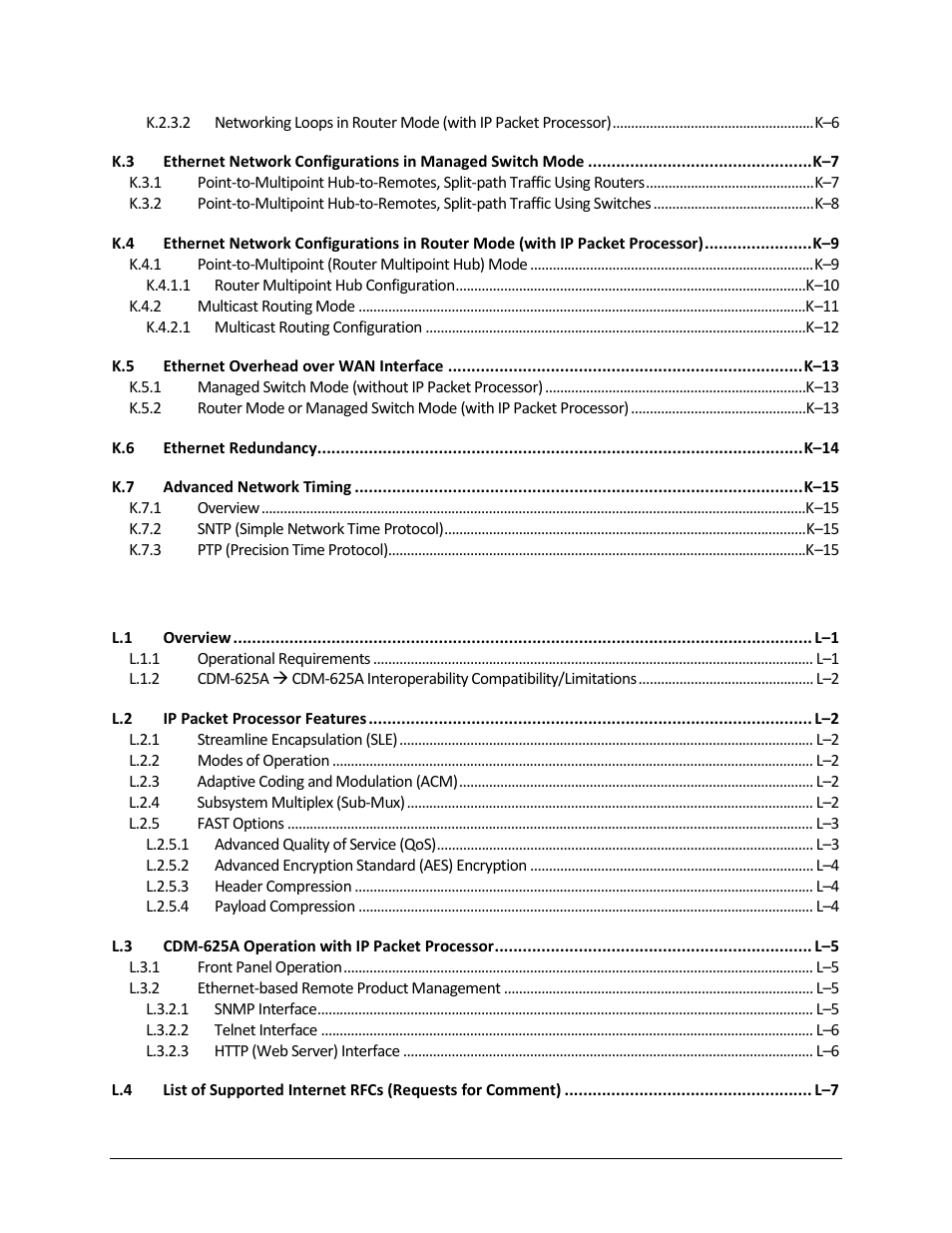 Comtech EF Data CDM-625A User Manual | Page 28 / 756