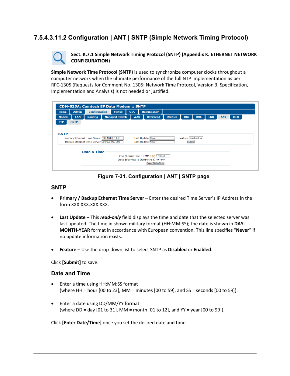 Comtech EF Data CDM-625A User Manual | Page 289 / 756