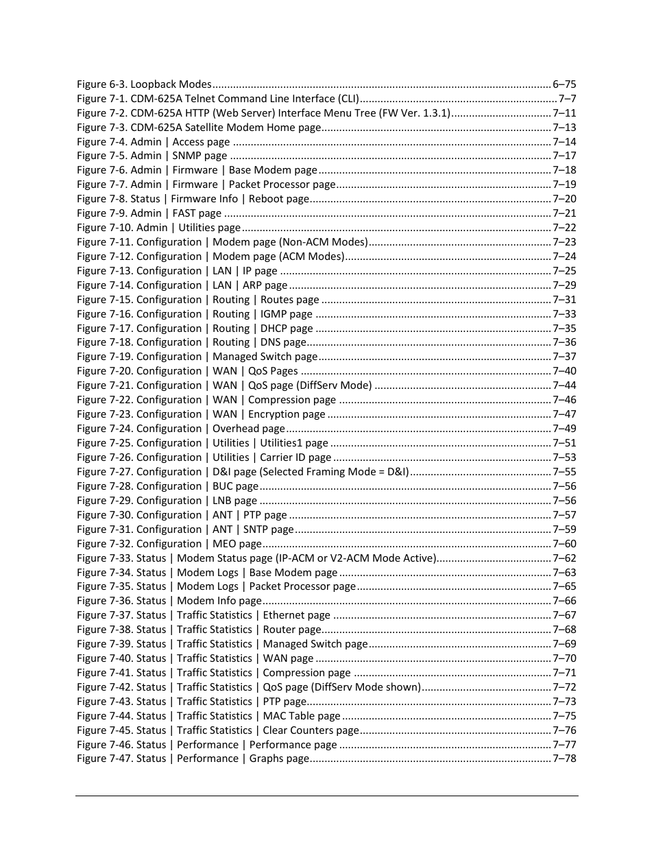 Comtech EF Data CDM-625A User Manual | Page 33 / 756