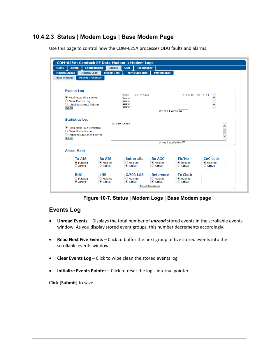 Comtech EF Data CDM-625A User Manual | Page 507 / 756