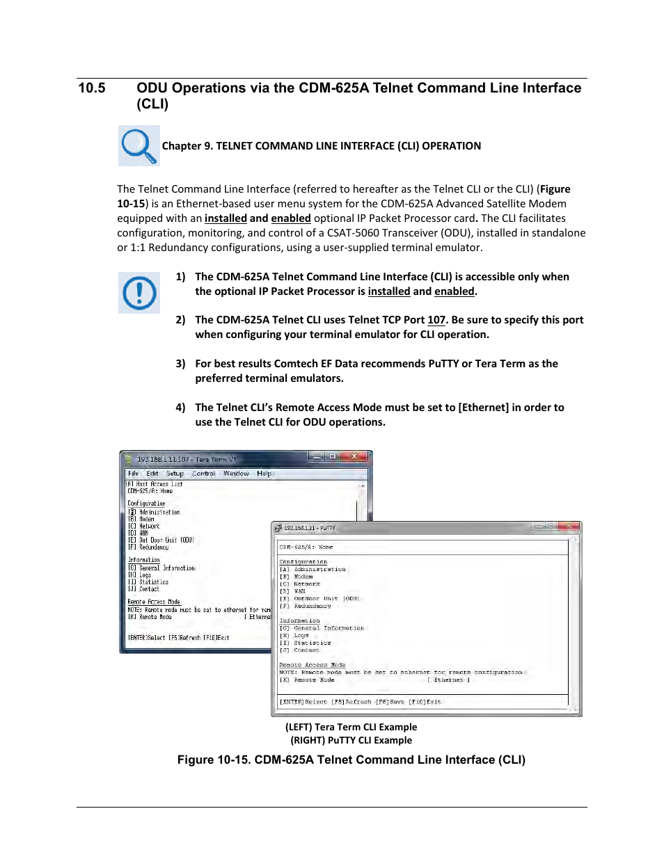 Comtech EF Data CDM-625A User Manual | Page 521 / 756