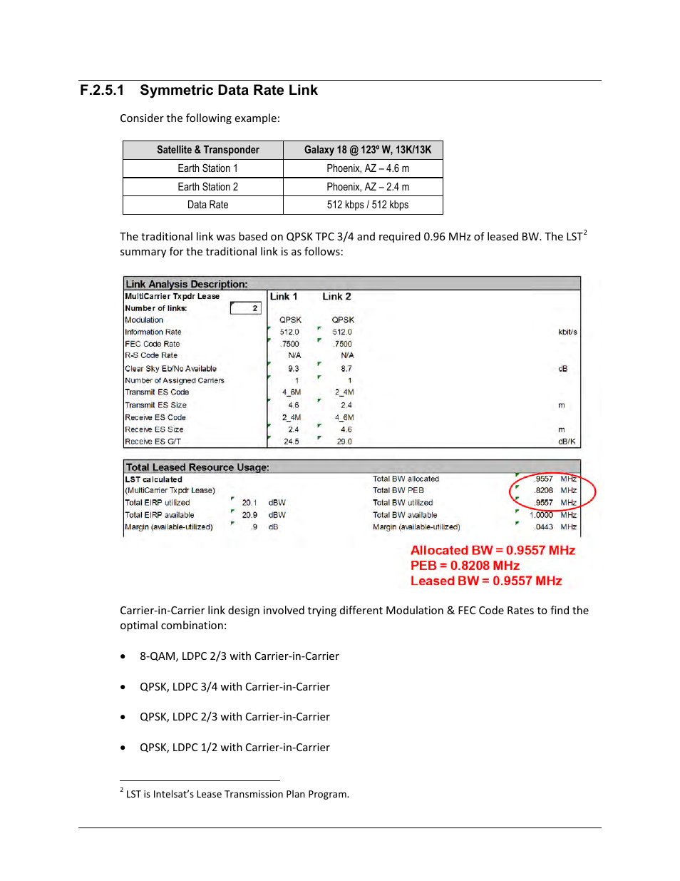 F.2.5.1 symmetric data rate link | Comtech EF Data CDM-625A User Manual | Page 616 / 756