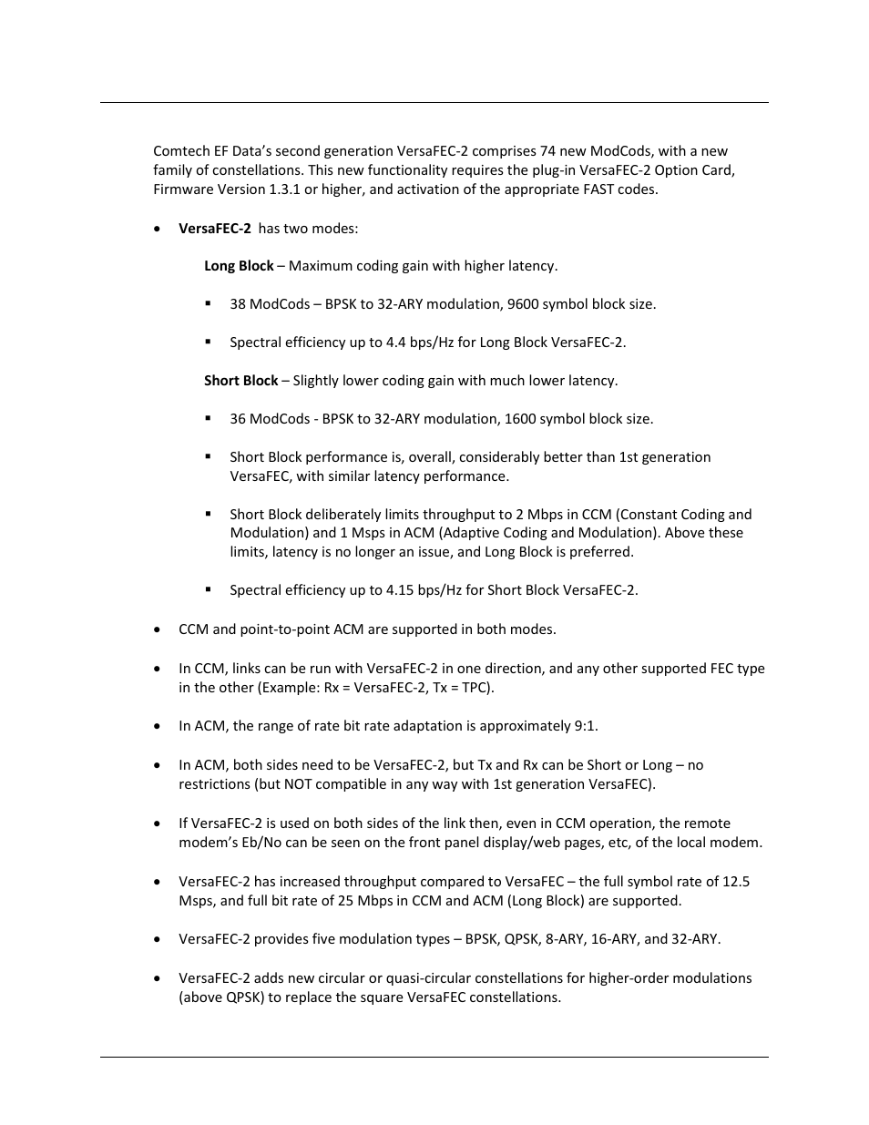 M.7 versafec-2 acm | Comtech EF Data CDM-625A User Manual | Page 692 / 756