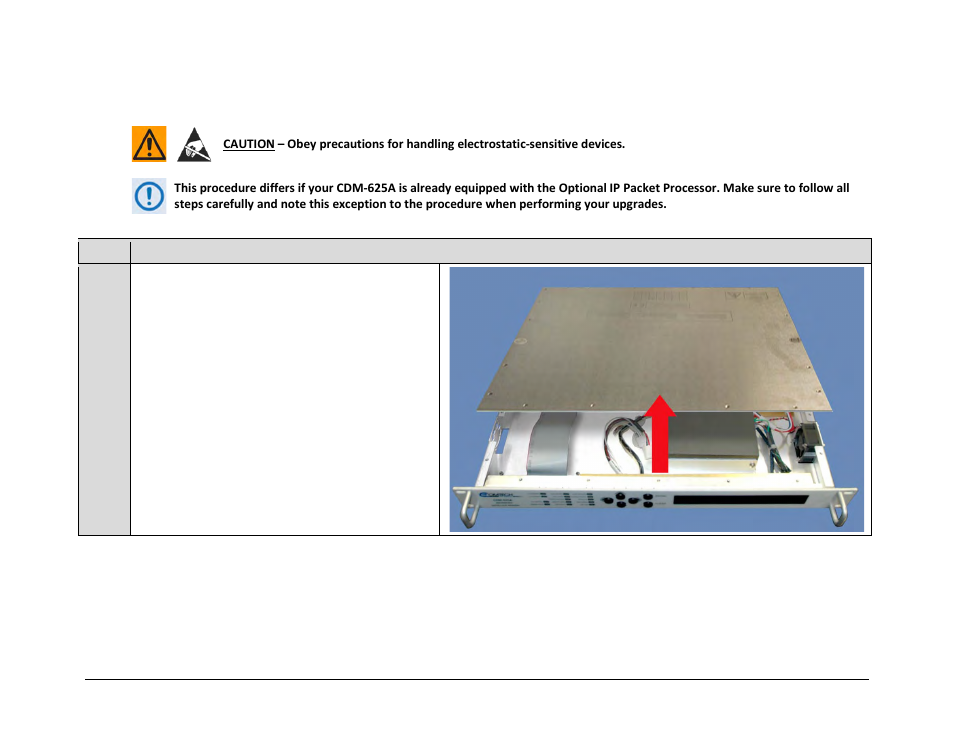 M.13.3 field upgrade procedure | Comtech EF Data CDM-625A User Manual | Page 706 / 756