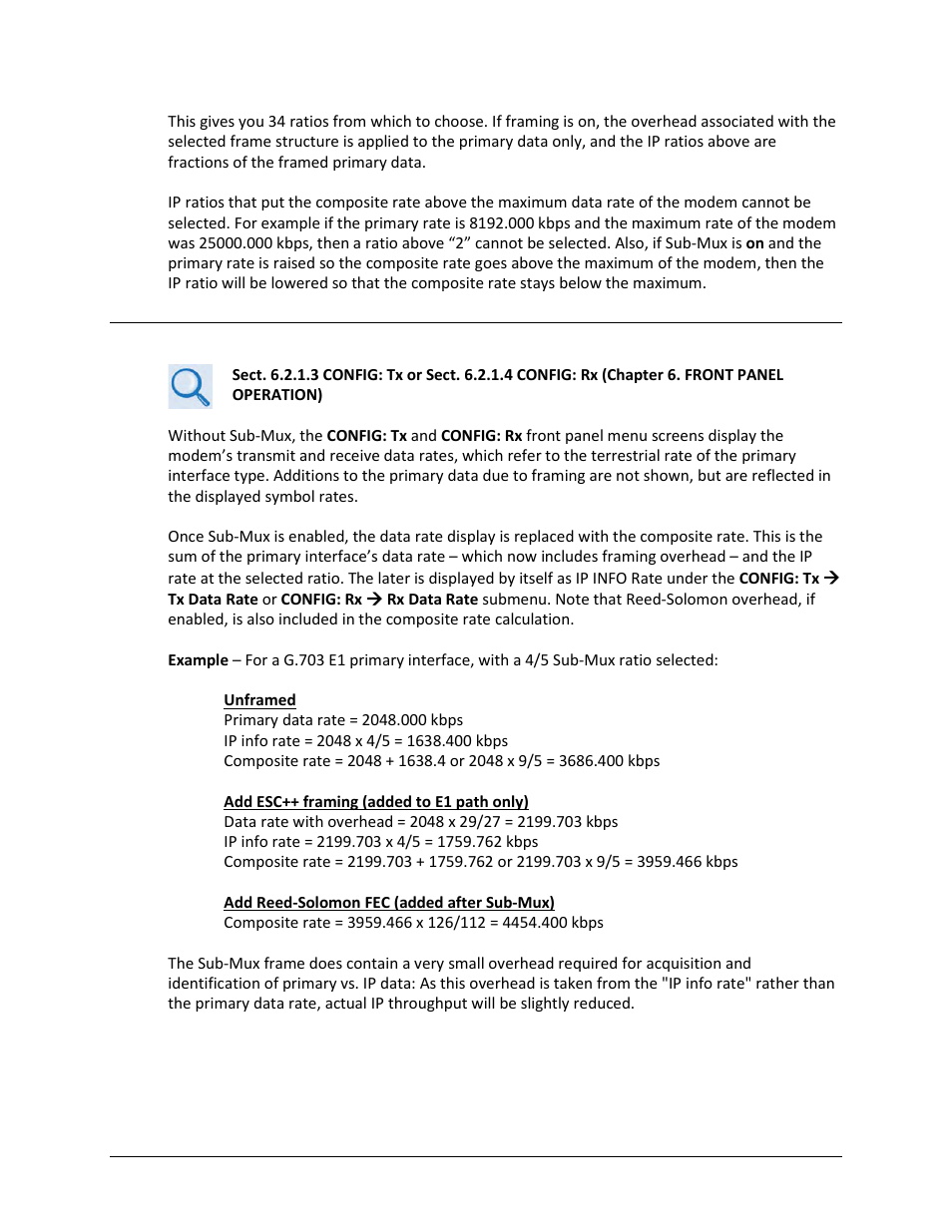 N.3 data rate vs. composite rate | Comtech EF Data CDM-625A User Manual | Page 714 / 756