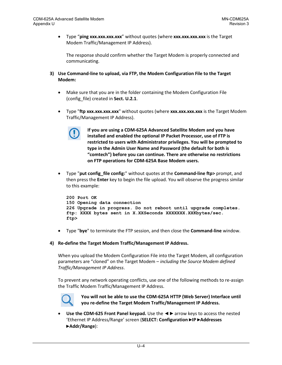 Comtech EF Data CDM-625A User Manual | Page 752 / 756