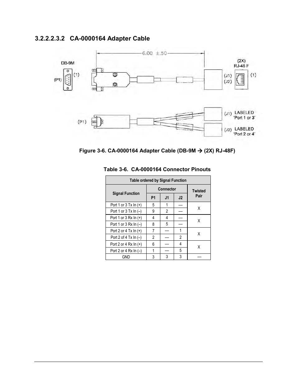 2 ca-0000164 adapter cable | Comtech EF Data CDM-625A User Manual | Page 95 / 756