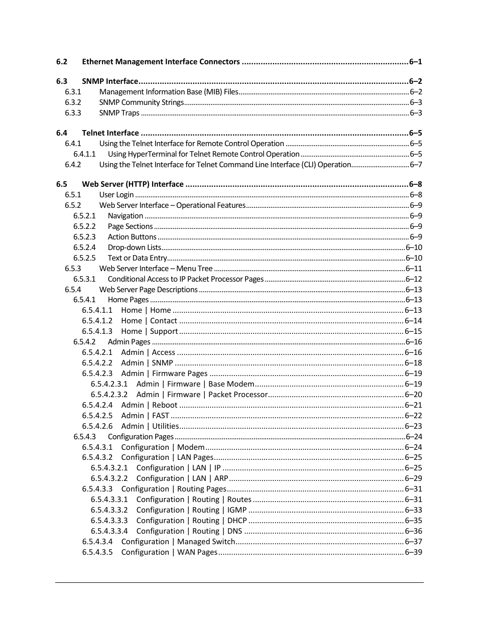 Comtech EF Data CDM-625 User Manual | Page 11 / 684