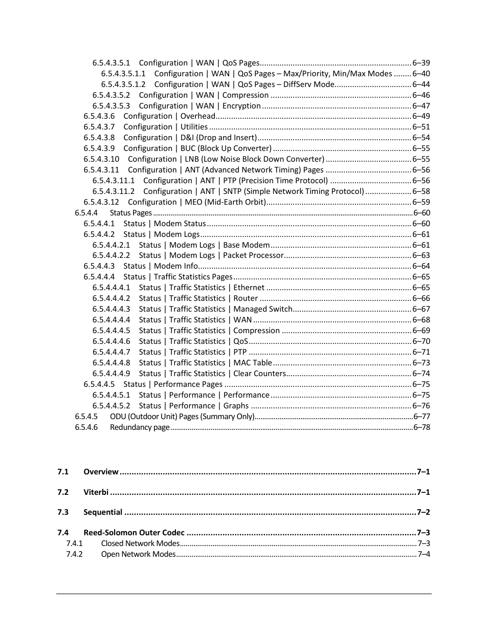 Comtech EF Data CDM-625 User Manual | Page 12 / 684