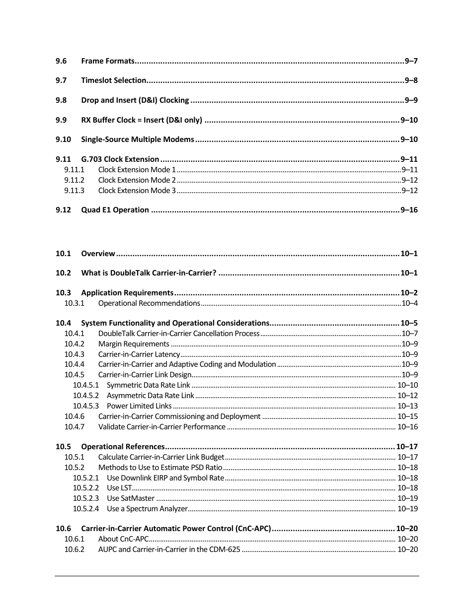 Comtech EF Data CDM-625 User Manual | Page 14 / 684
