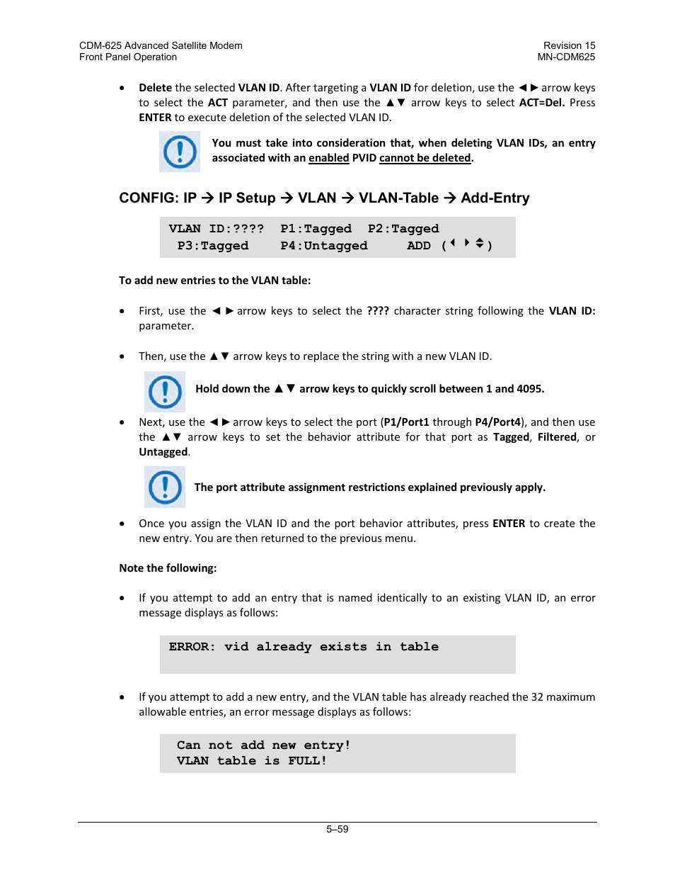 Comtech EF Data CDM-625 User Manual | Page 159 / 684