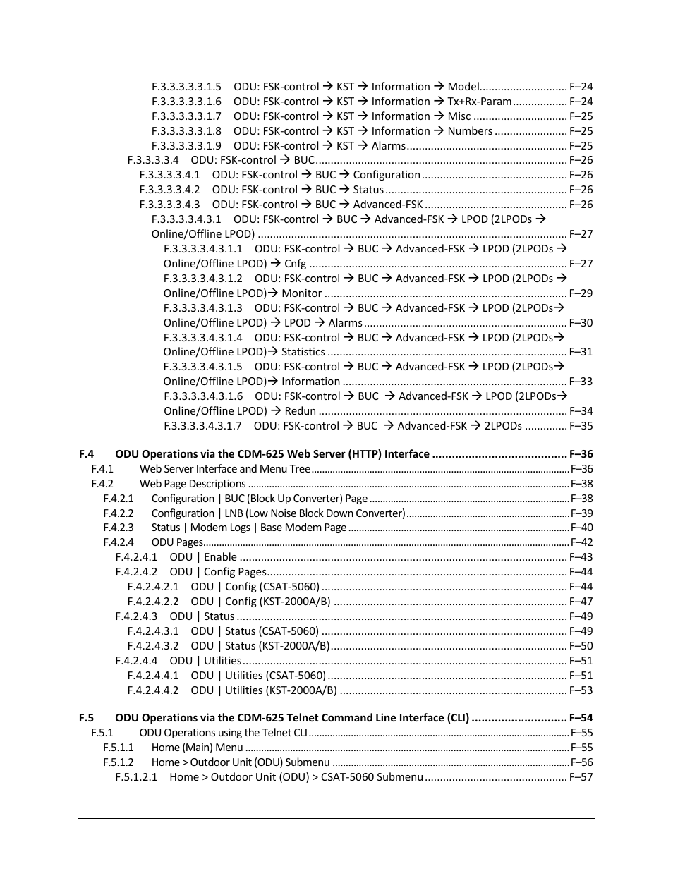 Comtech EF Data CDM-625 User Manual | Page 23 / 684